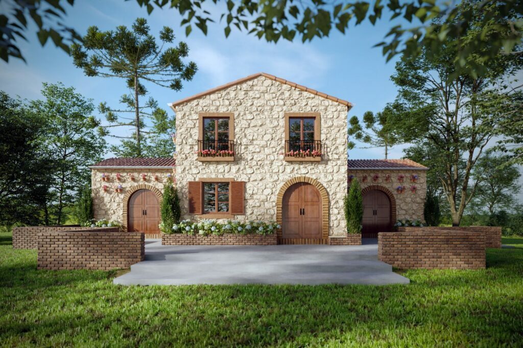 Casa Italiana Frontal Manhã