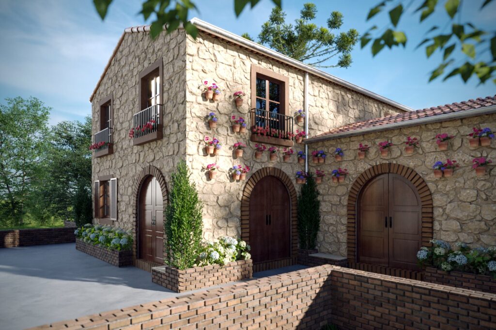 Casa Italiana Lateral Tarde