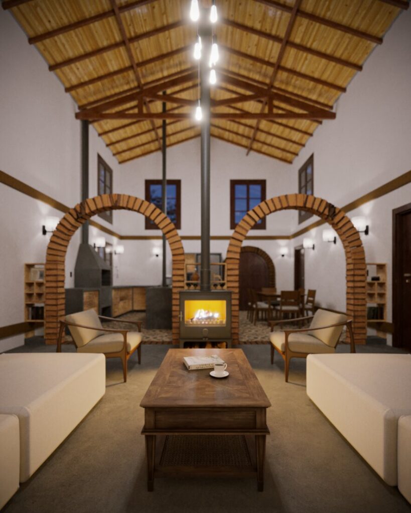 Sala de Estar Casa Italiana